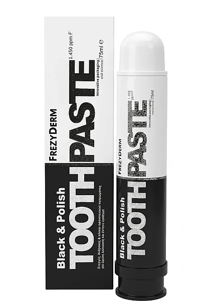 Frezyderm Black & Polish Toothpaste 75ml