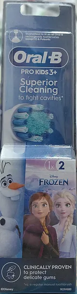Oral-B Kids Frozen II Replacement Brush Heads, 2pcs
