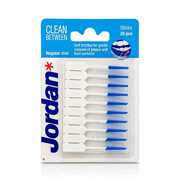 JORDAN - CLEAN BETWEEN Μεσοδόντια Βουρτσάκια Regular - 20pcs