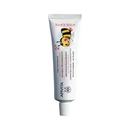 Apivita Kids Care 2+ Children's Toothpaste with Pomegranate & Propolis, 50ml