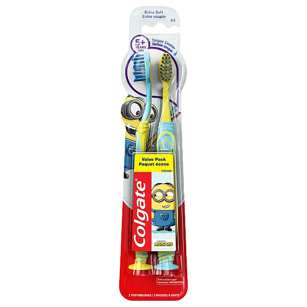 COLGATE KIDS 2-6Y DOUBLE PACK MINIONS