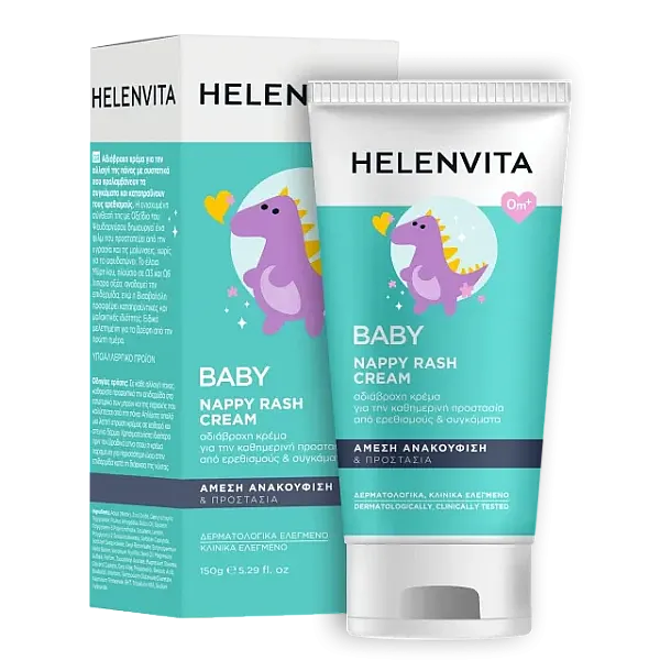 Helenvita Baby Nappy Rash Cream Cream for Irritations & Rashes 150ml