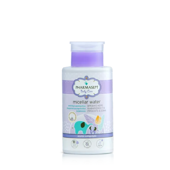 Pharmasept Baby care Micellar Water 300ml - Micellar water for the daily cleansing of baby’s face, body and diaper changing area