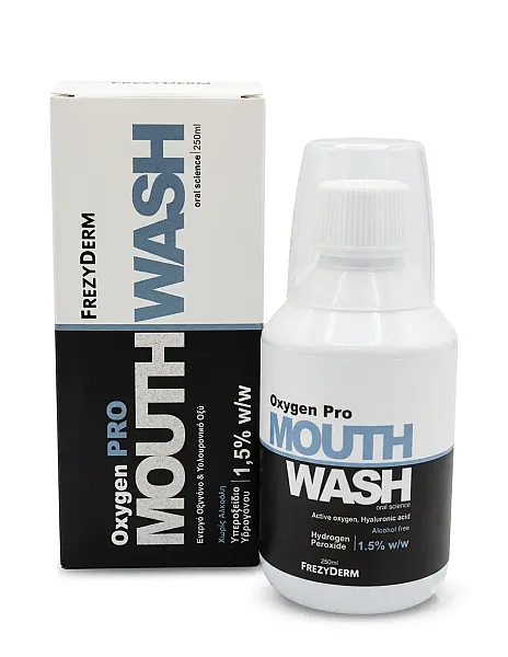 Frezyderm Oxygen Pro Mouthwash 250ml